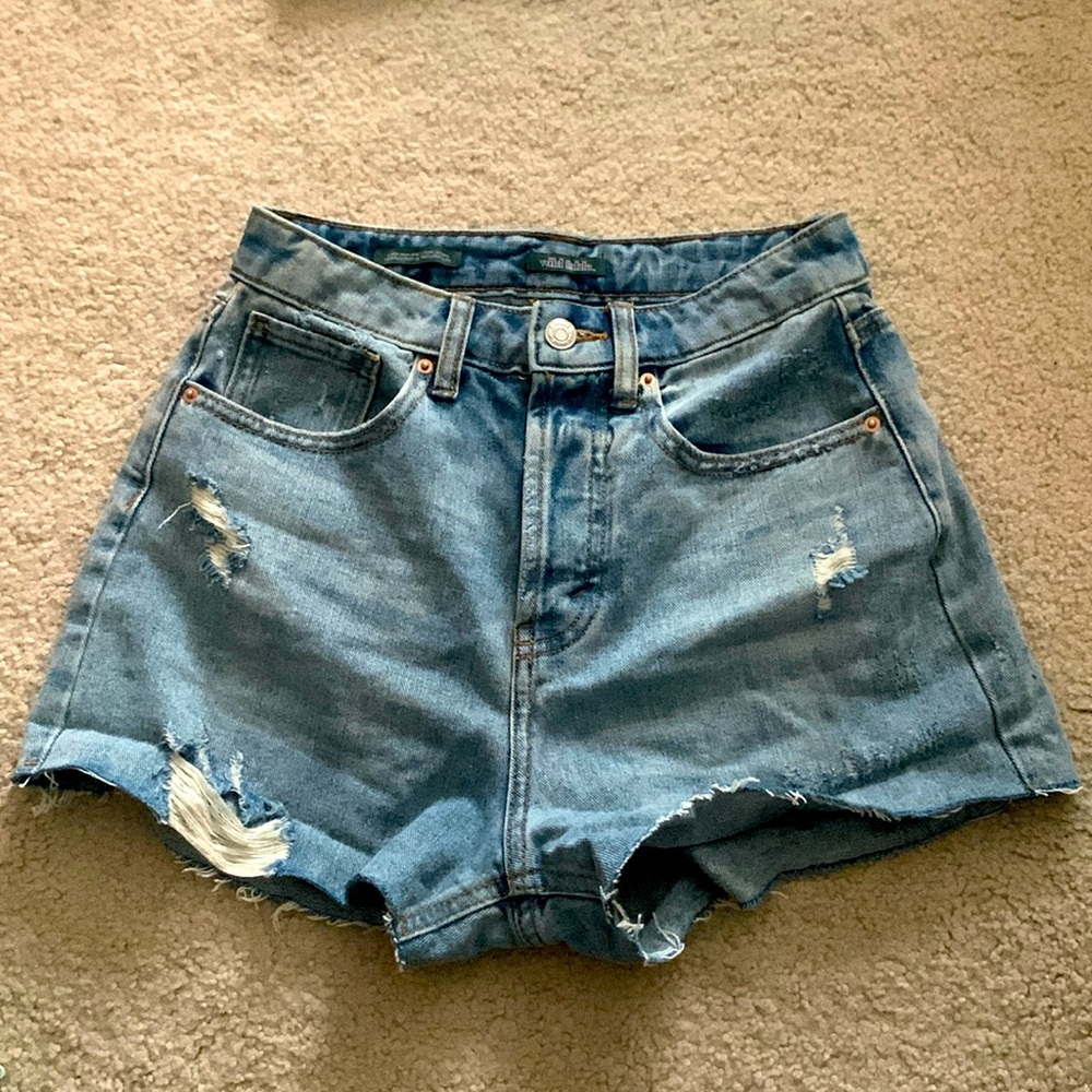 Blue Jean Shorts